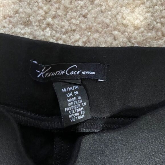 Kenneth Cole SZ M Black Leggings - Picture 3 of 3